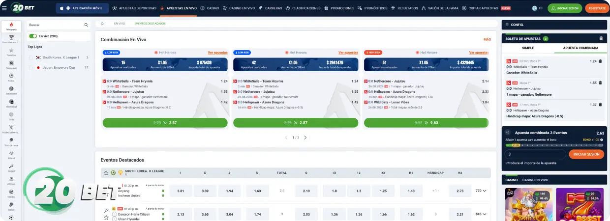 20Bet Aplicación Móvil